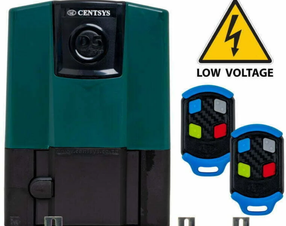 Centsy D5 EVO Sliding Gate Motor (Low voltage)weather resistant power pack