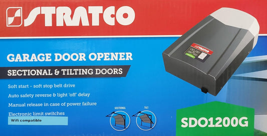 Stratco Sectional/Tilt SDO1200 motor(motor only)no rail included